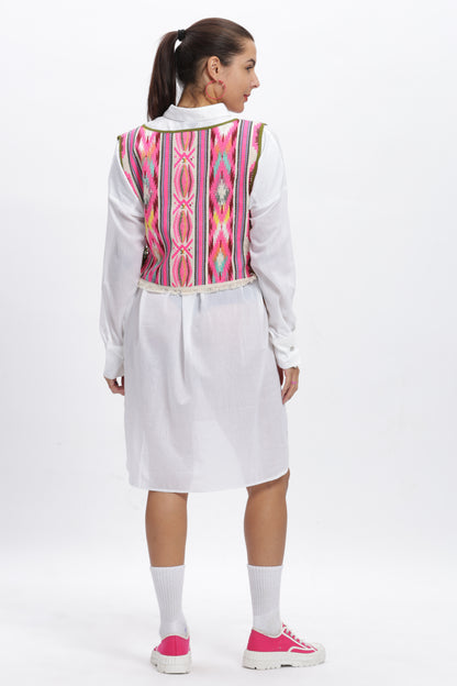 Vanila bib shirt