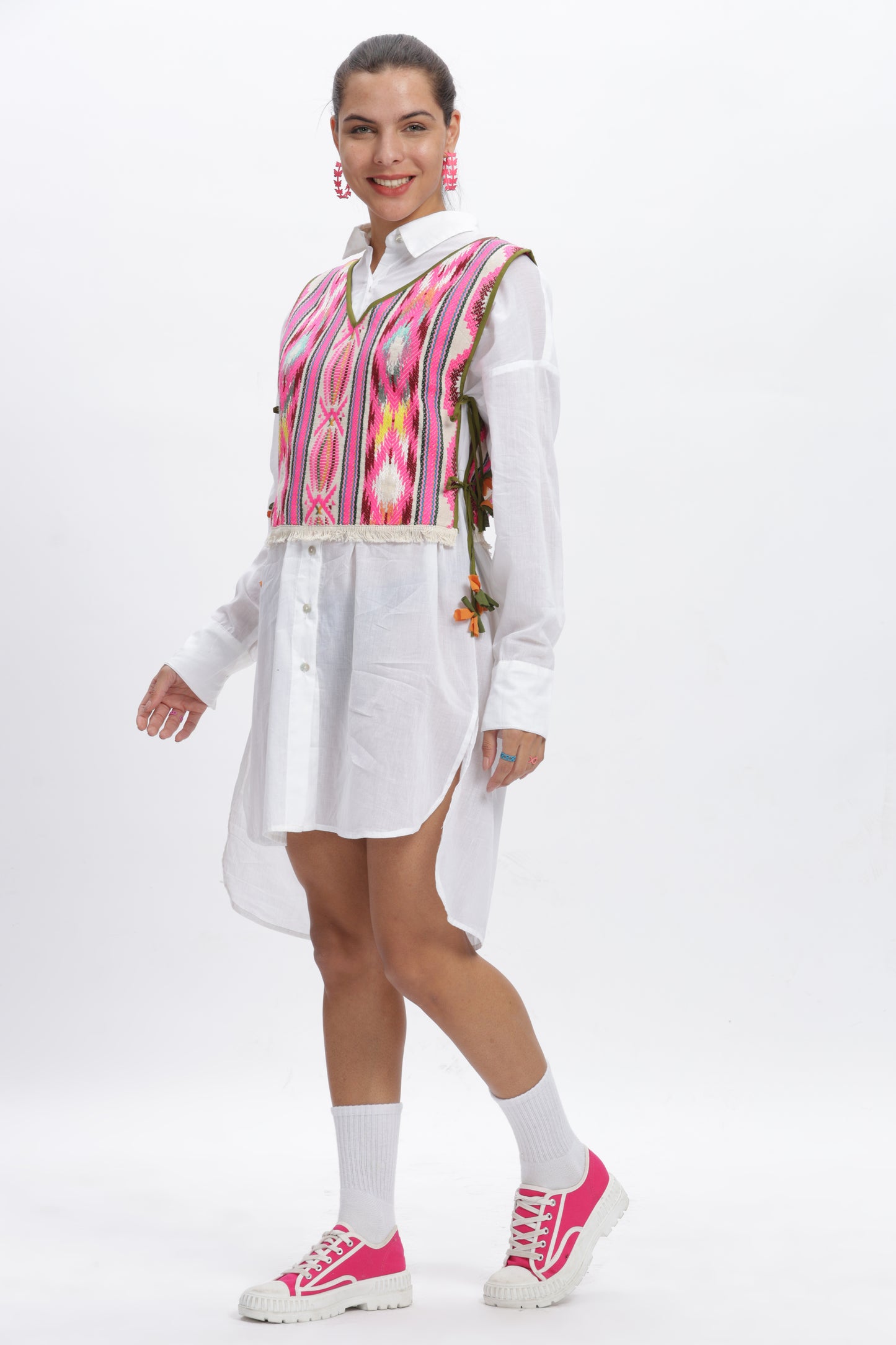 Vanila bib shirt