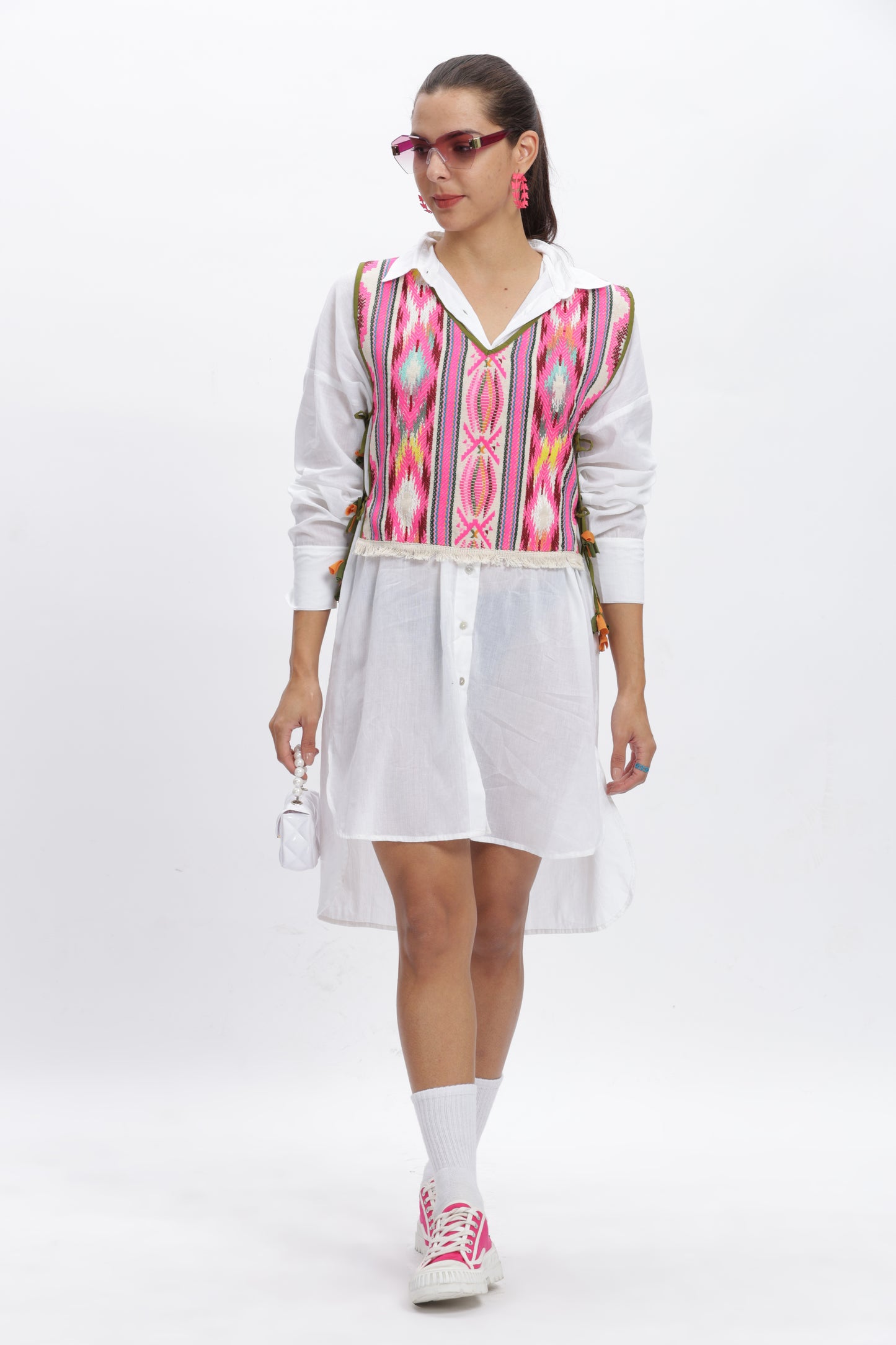 Vanila bib shirt